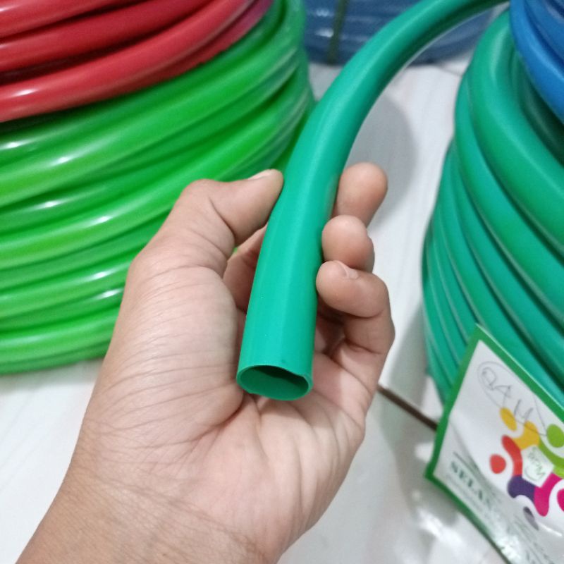 Selang air 3/4 Inch Tebal 1 MM selang air elastis warna Dop Permeter