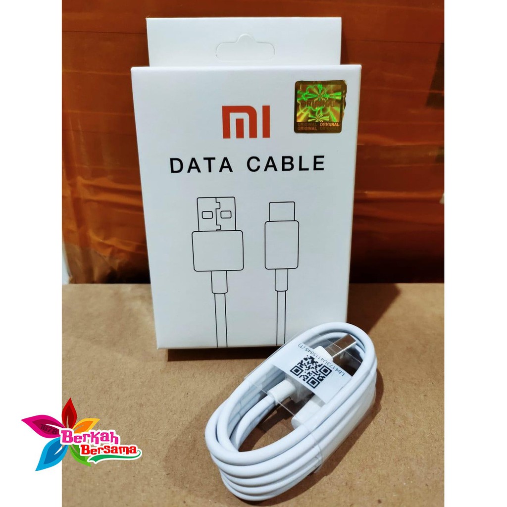 BM001 MI9 WHITE XIAOMI KABEL DATA NEW MODEL ORIGINAL REDMI 9A 9C NOTE 8 9 10 PRO MI9 TIPE C USB BB3882