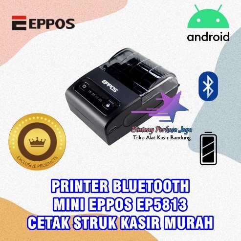 EPPOS EP5813 Printer Bluetooth Mini cetak struk kasir murah
