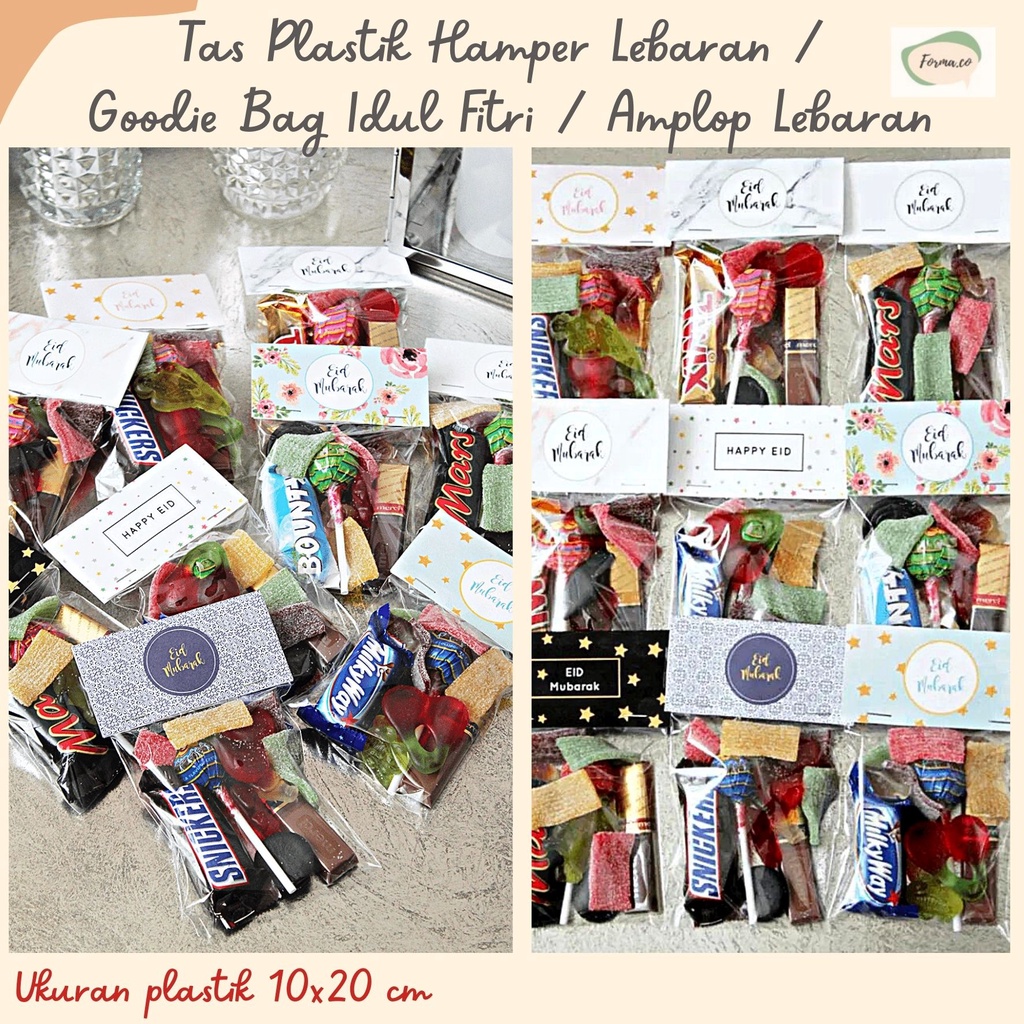 

TAS PLASTIK LEBARAN BINGKISAN PLASTIK / GOODIE BAG IDUL FITRI / AMPLOP PLASTIK HARI RAYA / AMPLOP LEBARAN / AMPLOP THR / TAS PLASTIK HAMPERS / PLASTIK BINGKISAN