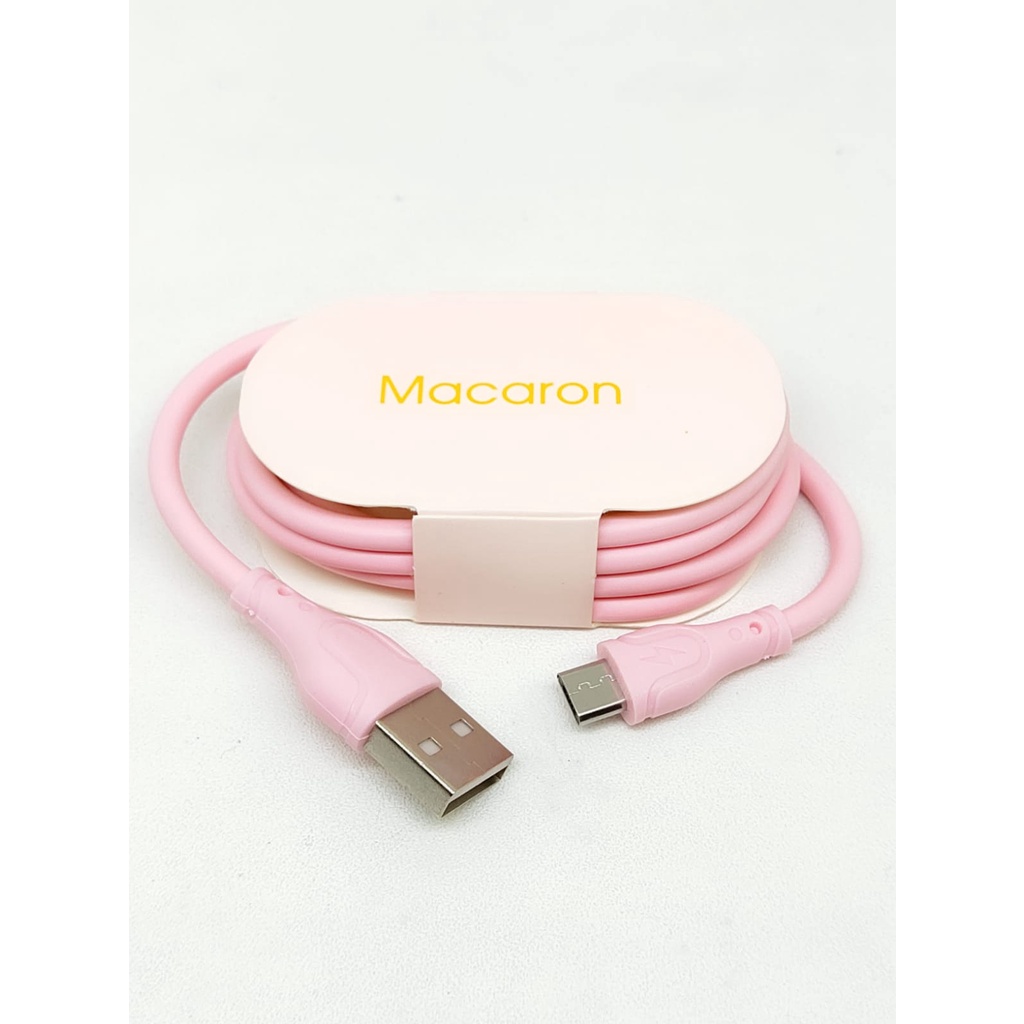 MACARON Data Cable Micro USB / Kabel Data Macaron Micro USB Fast Charging 4.8 [import acc]