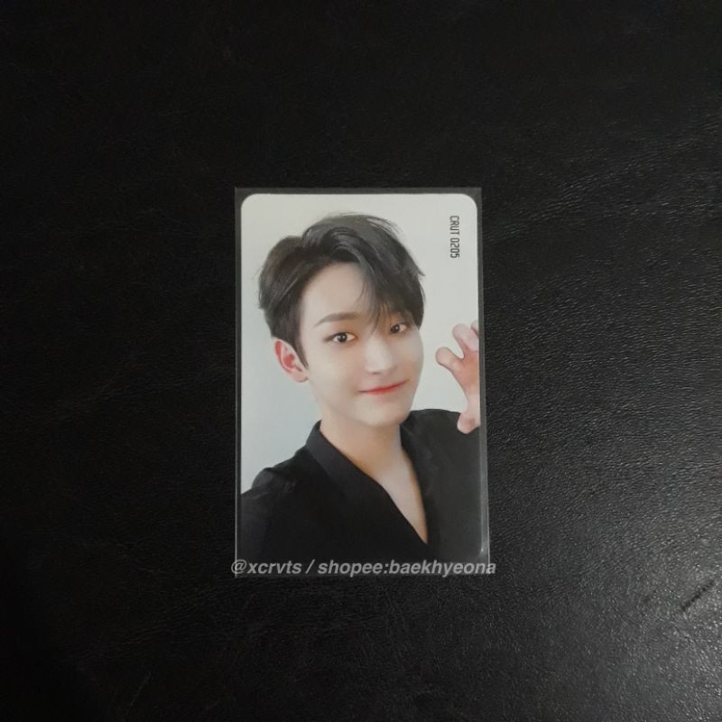 [booked] Photocard PC Event Black S2 CRAVITY Jungmo