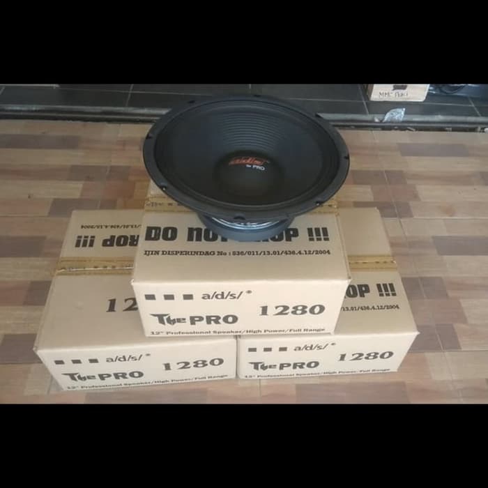 Speaker ADS 12 inch 1280 Fullrange 800watt / Speaker ADS 1280 800watt