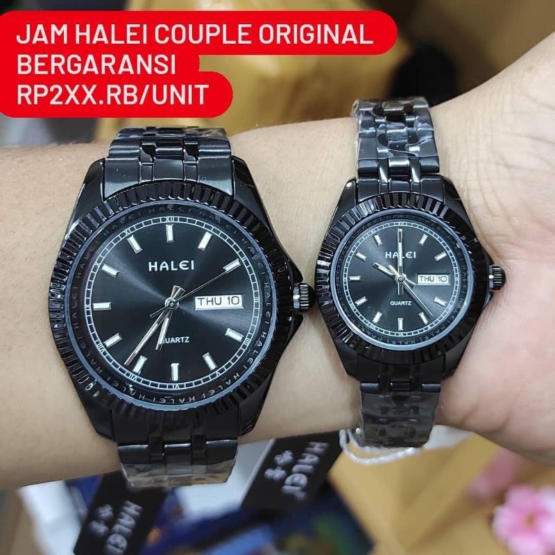 jam tangan halei couple original tahan air