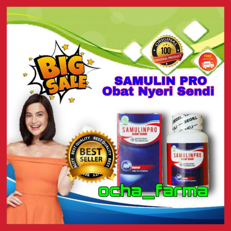 Walatra Samulinpro Asli Sehat Sendi Obat Herbal Spesialis Masalah Tulang SAMULIN PRO ORIGINAL