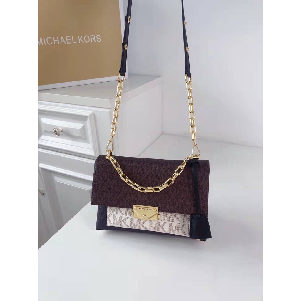 Jual mk new cece series medium presbyopia print and shoulder bag