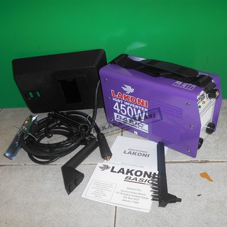 Lakoni Mesin Las  Listrik  IGBT Inverter 450 Watt 450W 123ix 