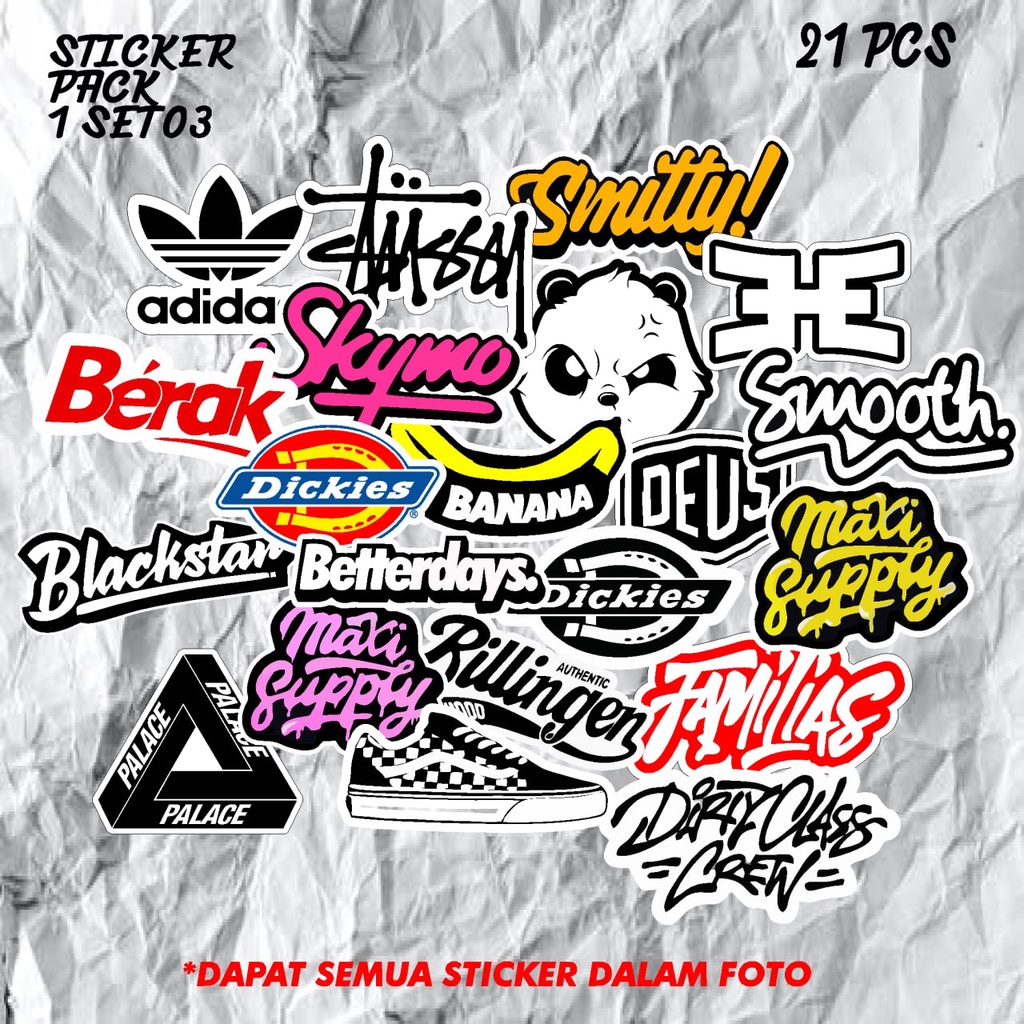 STICKER PACK / RACING / STIKER PACK / STIKER MOTOR / STICKER CUTTING.KODE.03