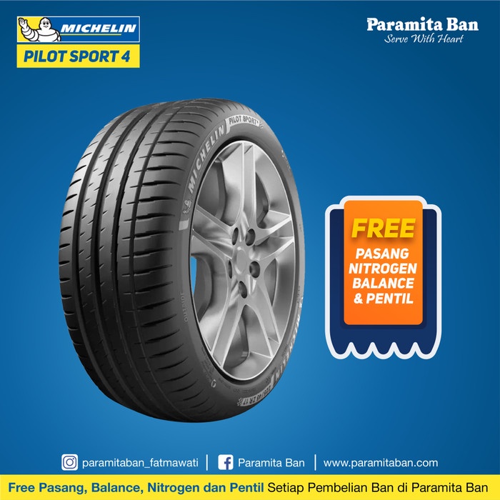 Ban Michelin Pilot Sport 4 205/55 R16 Ban Mobil