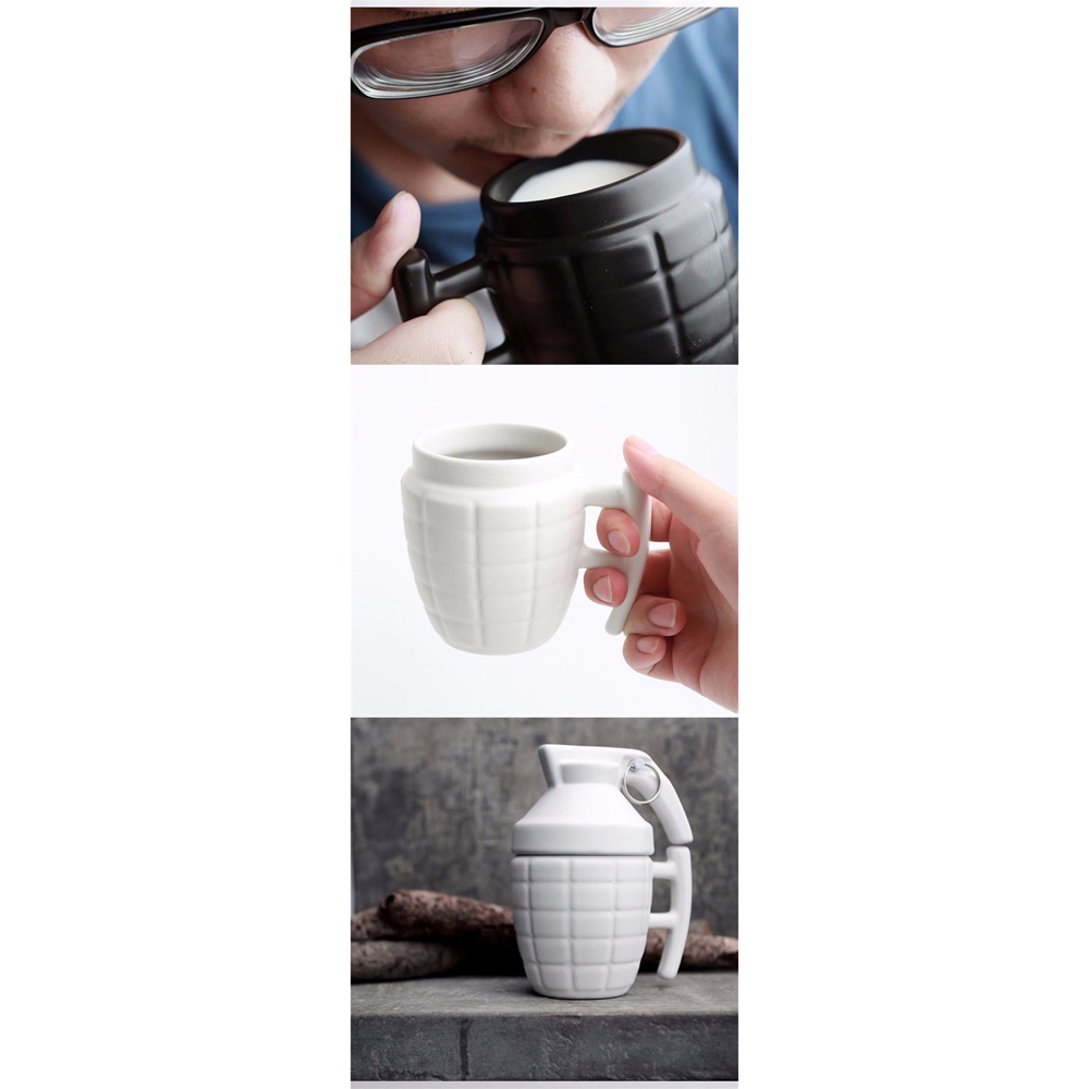 Gelas Mug Model Granat Tangan 280ml - HH-8603 TitanGadget