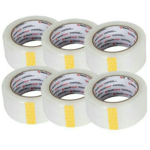 

Lakban bening /isolasi bening /Nachi Tape tebal 100 Yard