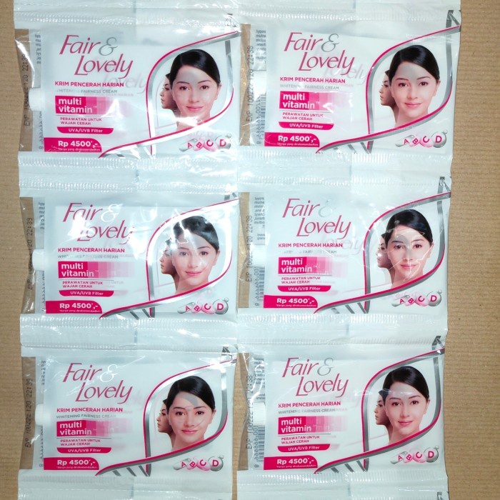 FAIR &amp; LOVELY (GLOW &amp; LOVELY) CREAM SACHET 9gr