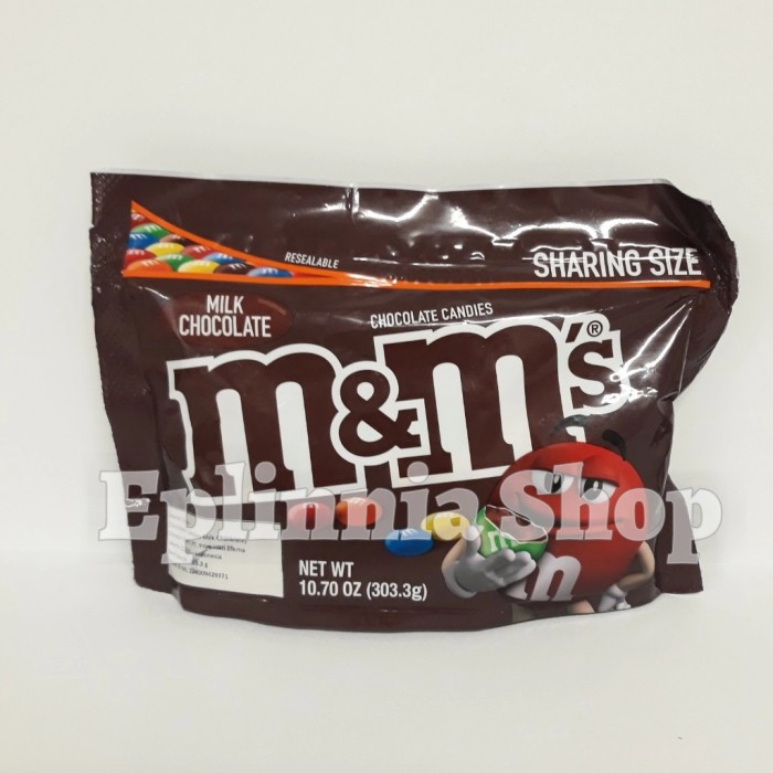 

M&M's Milk Chocolate Chocolate Candies 303.3 gr - M&M MM Cokelat