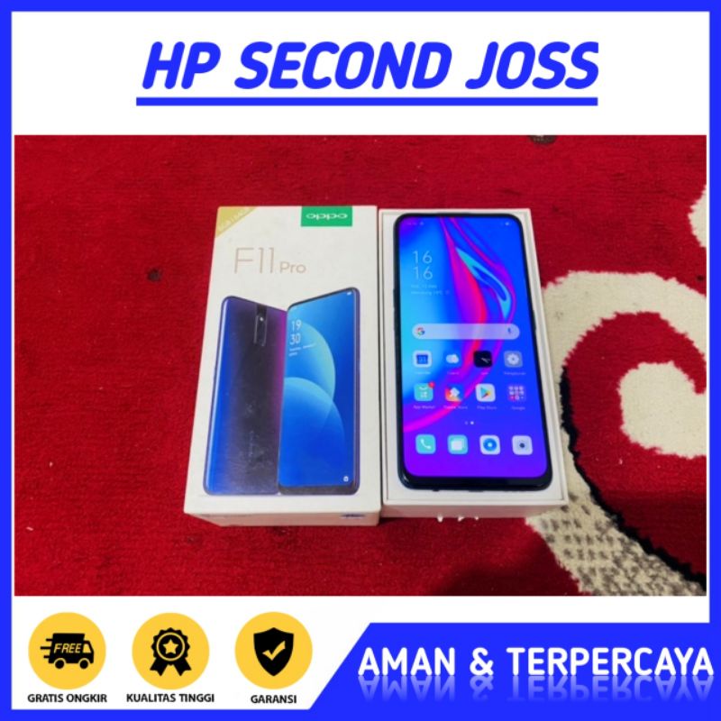 Oppo F11 Pro  Ram 6/64 GB Second bergaransi
