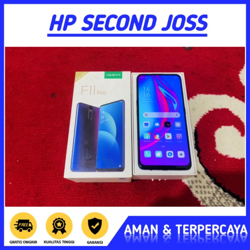 Oppo F11 Pro  Ram 6/64 GB Second bergaransi