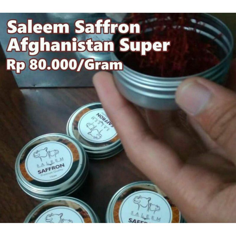 

Saffron Afghanistan Kualitas Super