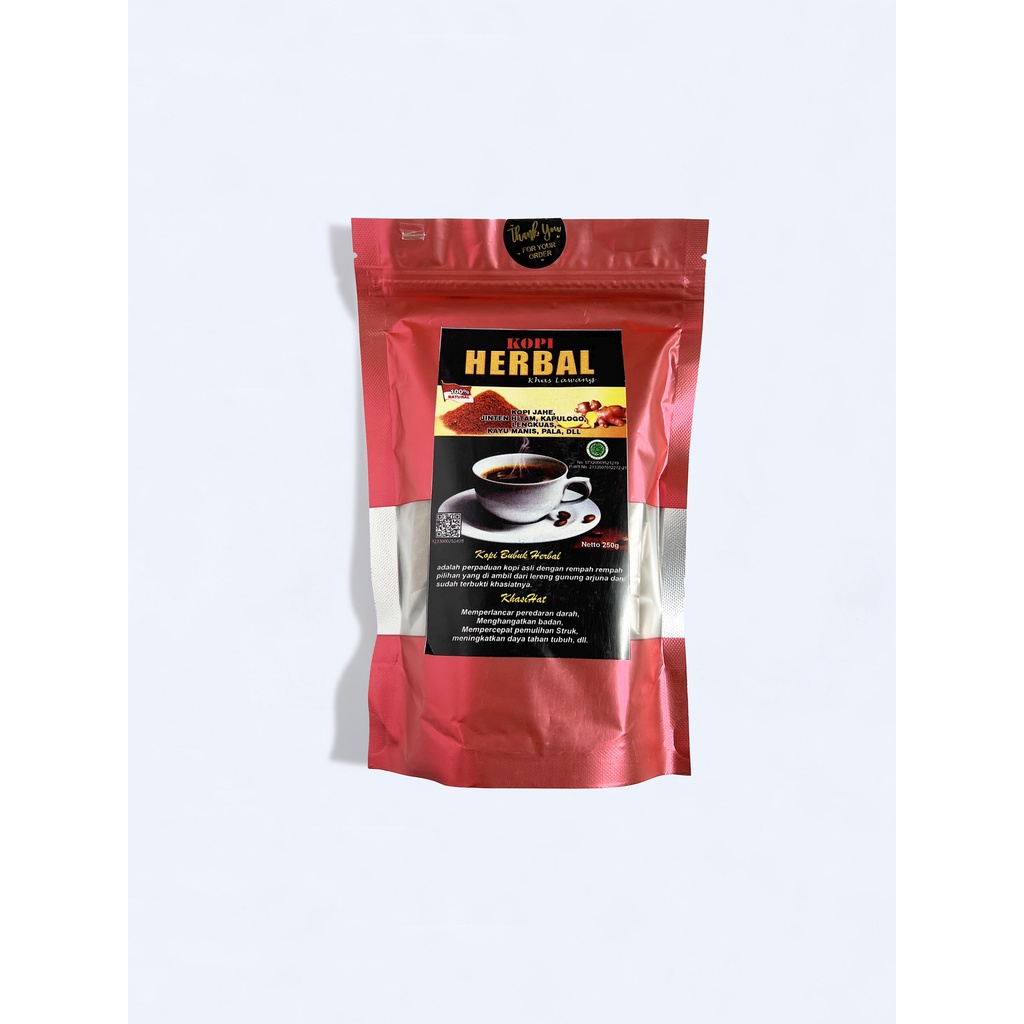 

Kopi Herbal Khas Lawang - Kopi Stamina - Kopi Rempah Tradisional