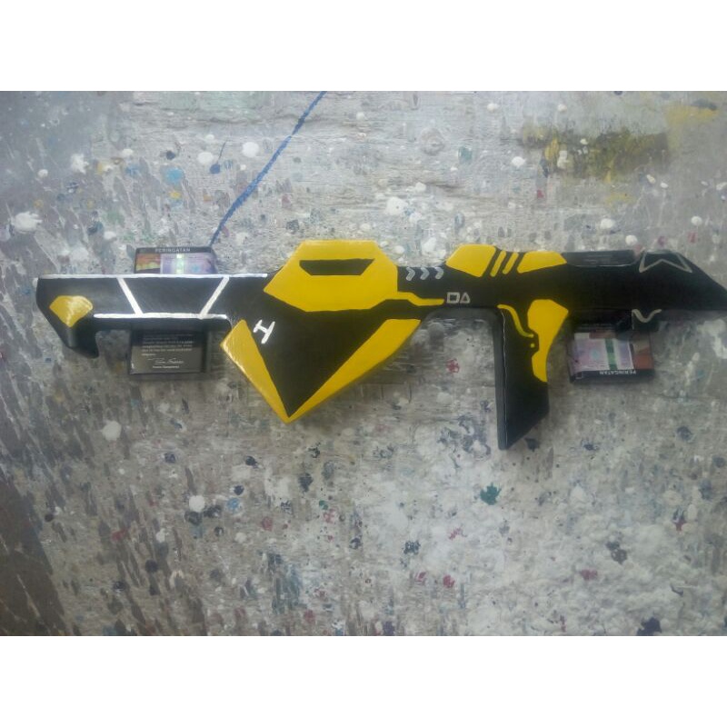 Senjata mainan anak skin ff New MP40