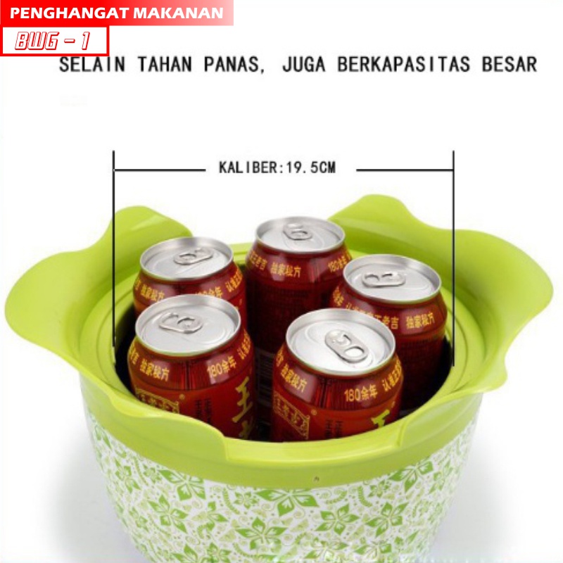 Tempat Penghangat Makanan Food Warmer set Food Warmer portable tempat Penyimpanan Makanan serbaguna - Unikdekorasi