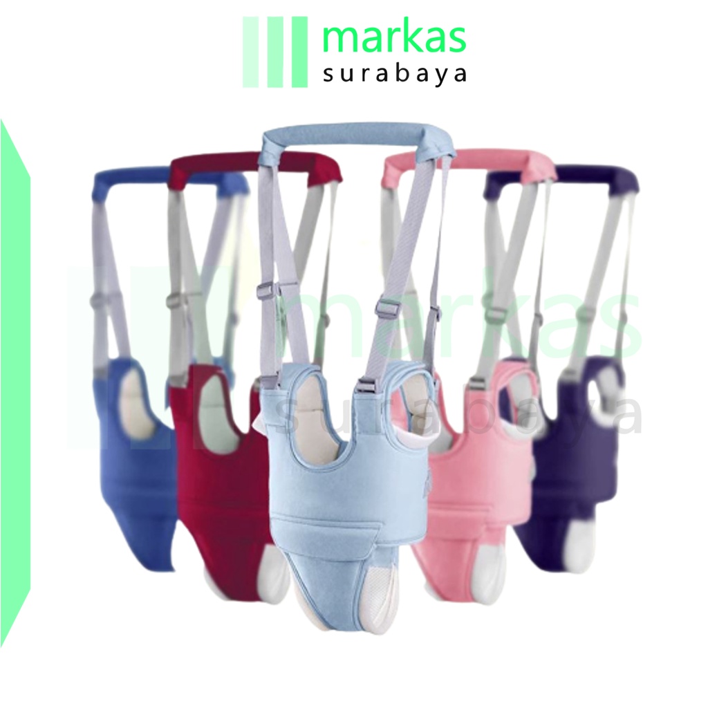 MARKAS HL0242 Alat Bantu Belajar Jalan Bayi Dengan Sabuk Pengaman Baby Prewalker Walking Assistant