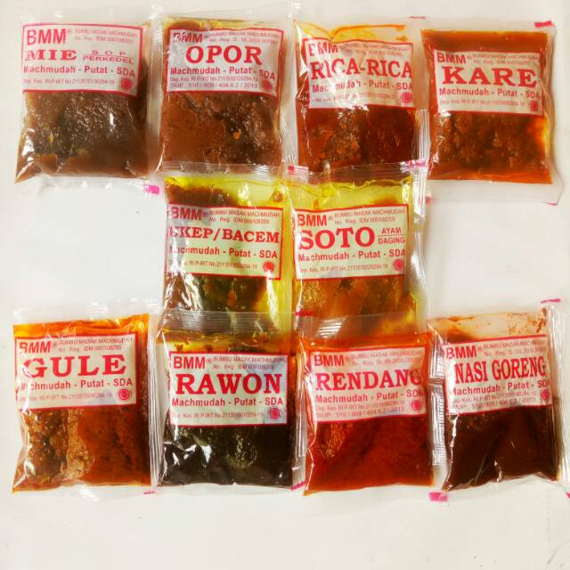 

10 Pcs Bumbu Masak Machmudah