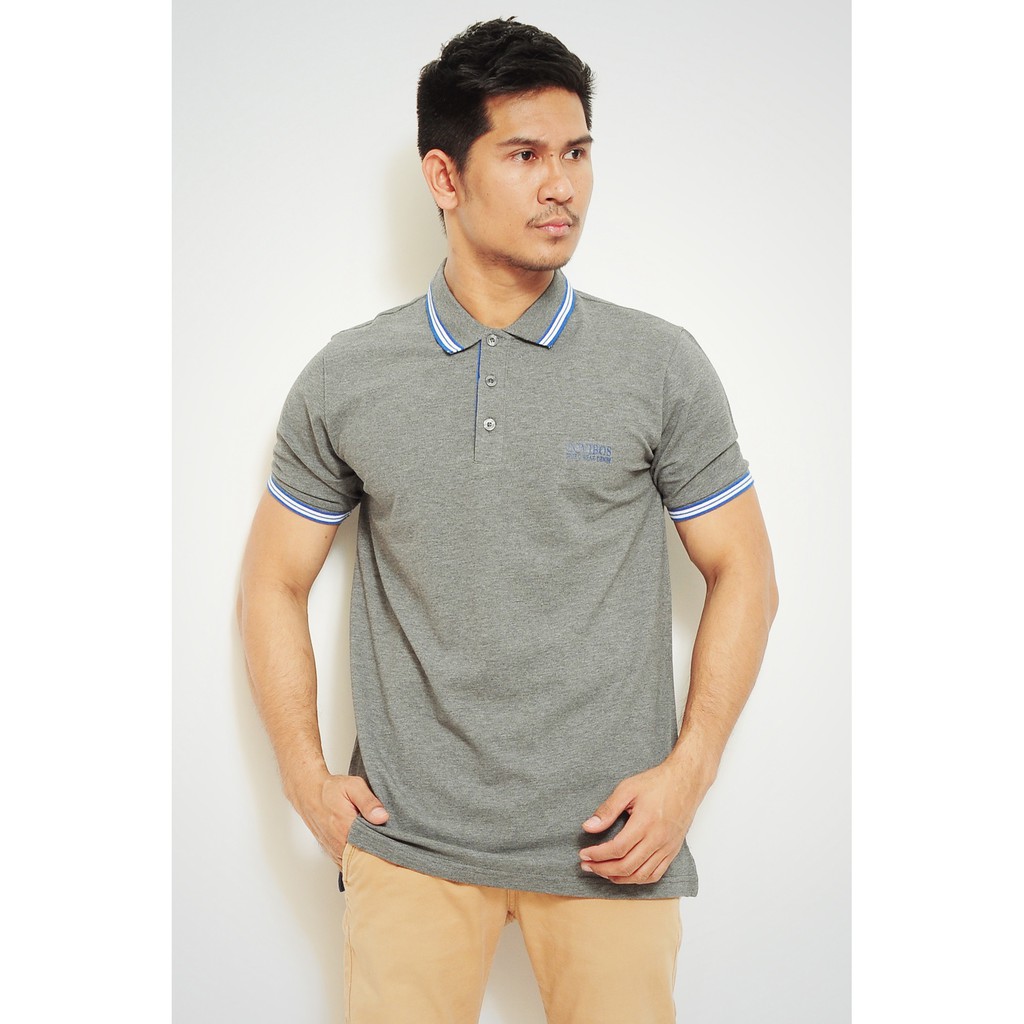 Govibos Lacoste Polo Shirt - Abu-Abu