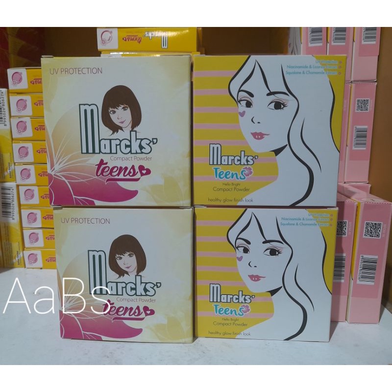 Bedak Marcks Teens 12 gr Original