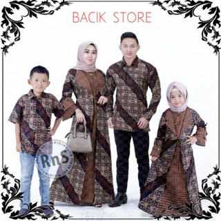 Jual Baju Batik Sarimbit Keluarga Kombinasi Asli Pekalongan Motif Terbaru Termurah Dan Telaris Indonesia Shopee Indonesia