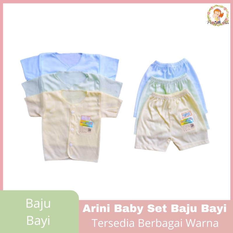 Setelan Baju Bayi Arini Baby / setelan newborn