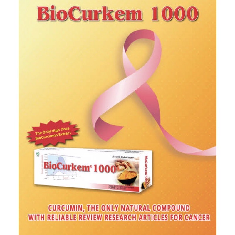 Biocurkem 1000 box isi 30 tablet ( terapi penunjang kanker )