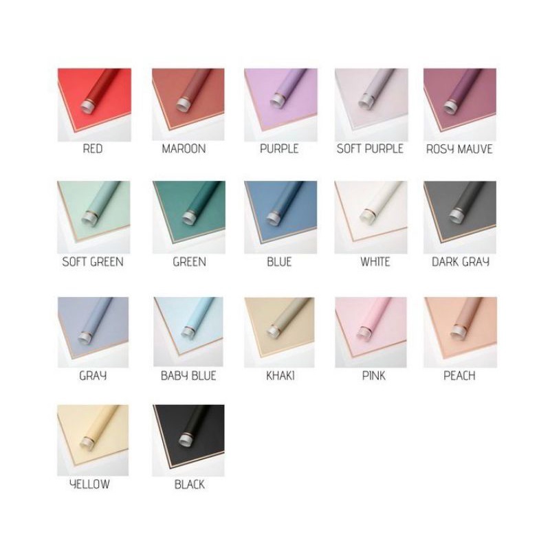 

(5 Lembar) Kertas buket cellophane kertas bunga l (WAJIB BELI KARDUS) flower wrapping
