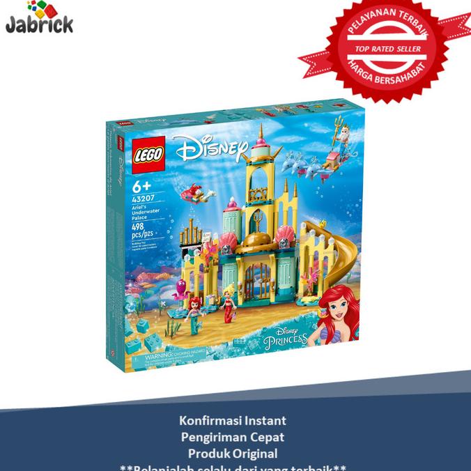 Lego 43207 Ariel'S Underwater Palace Lapakdendri