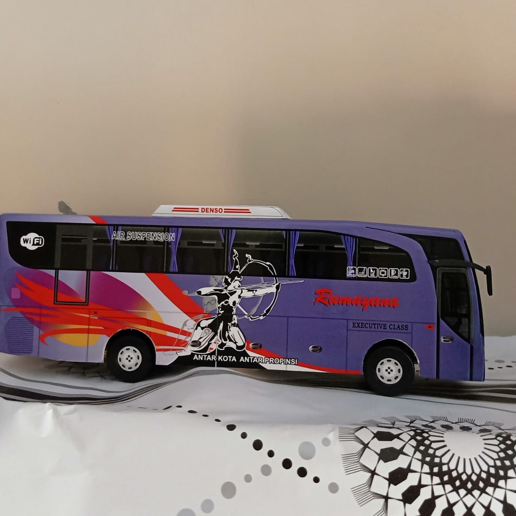 miniatur Bus bis /mainan bus bis ramayana shd