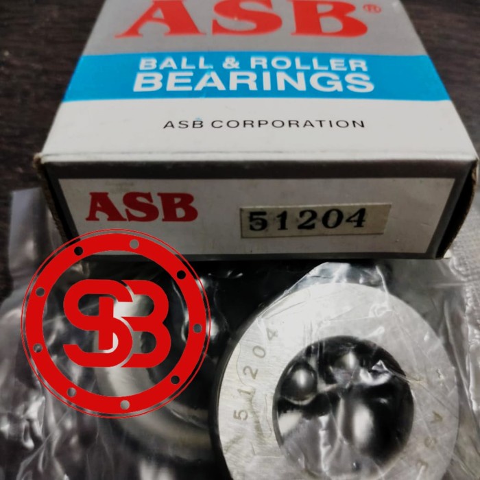 Bearing / Laker / Laher 51204 ASB