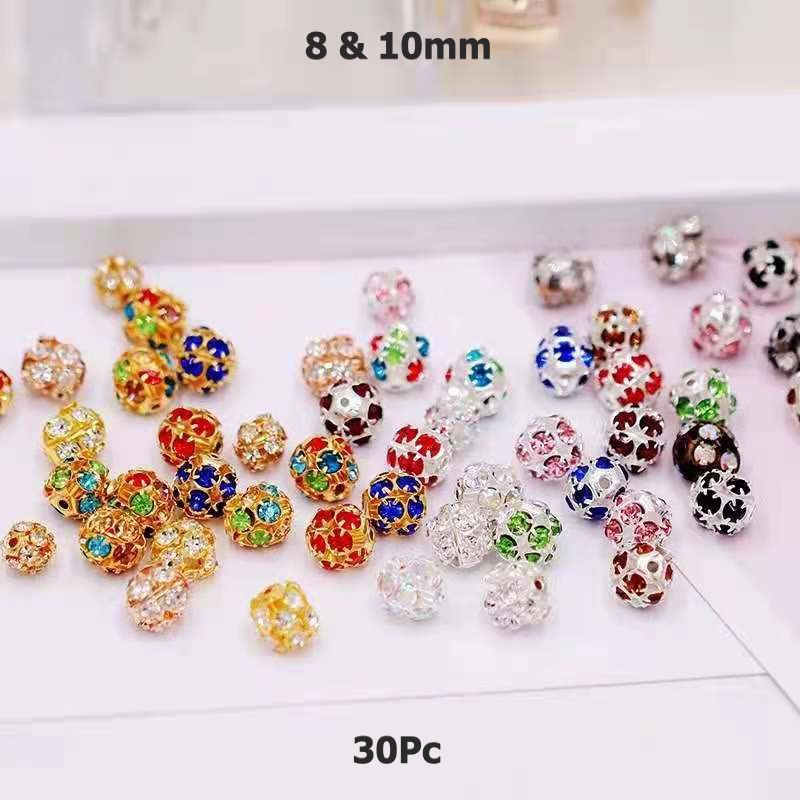 Cangkang Bola Kristal Harga/30Pc