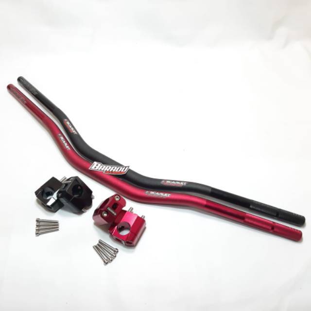 Stang Scarlet Fatbar Stang Scarlet Tipe Low Tebal 5.8mm Trail Advanture Motocross Supermoto