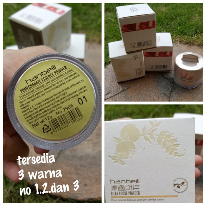 

baru HANBEILI BEDAK TABUR POME DELIMA ORIGINAL