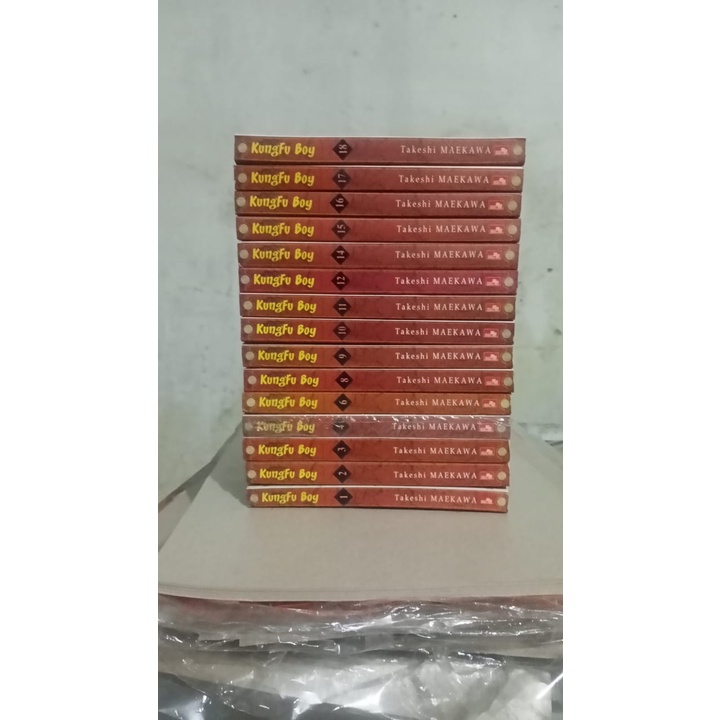 Komik Kungfu Boy Premium Set