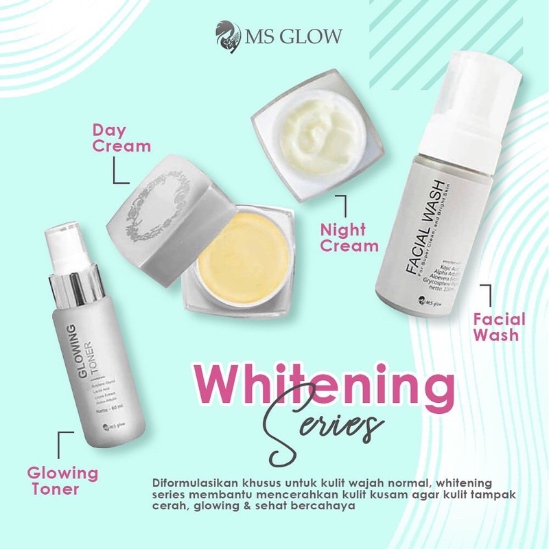 MS GLOW PAKET WHITENING SERIES