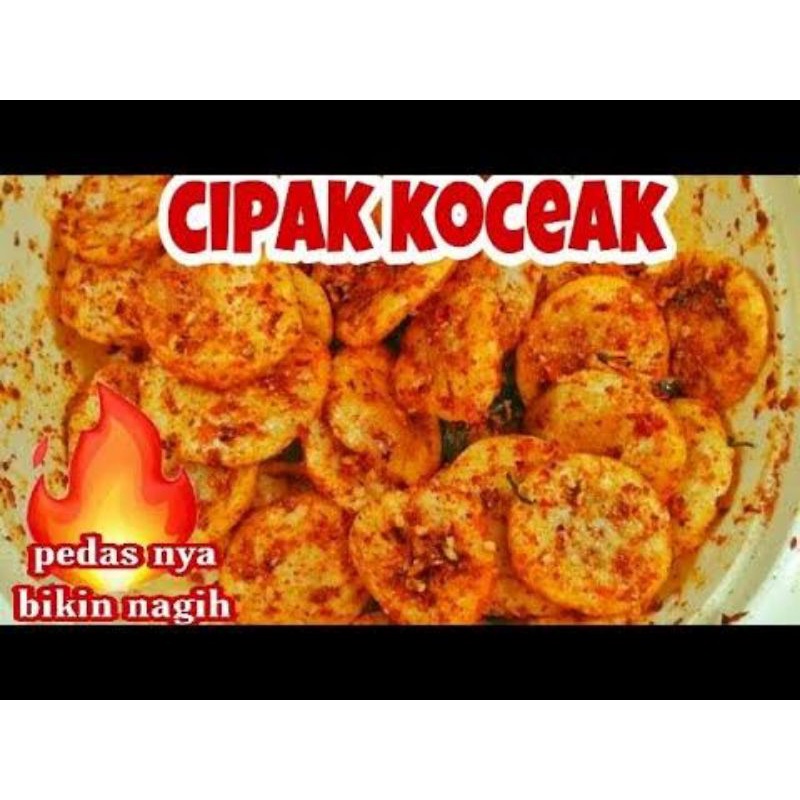 

CIPAK KOCEAK PEDAS / CIRENG GEPENG PEDAS KHAS BANDUNG