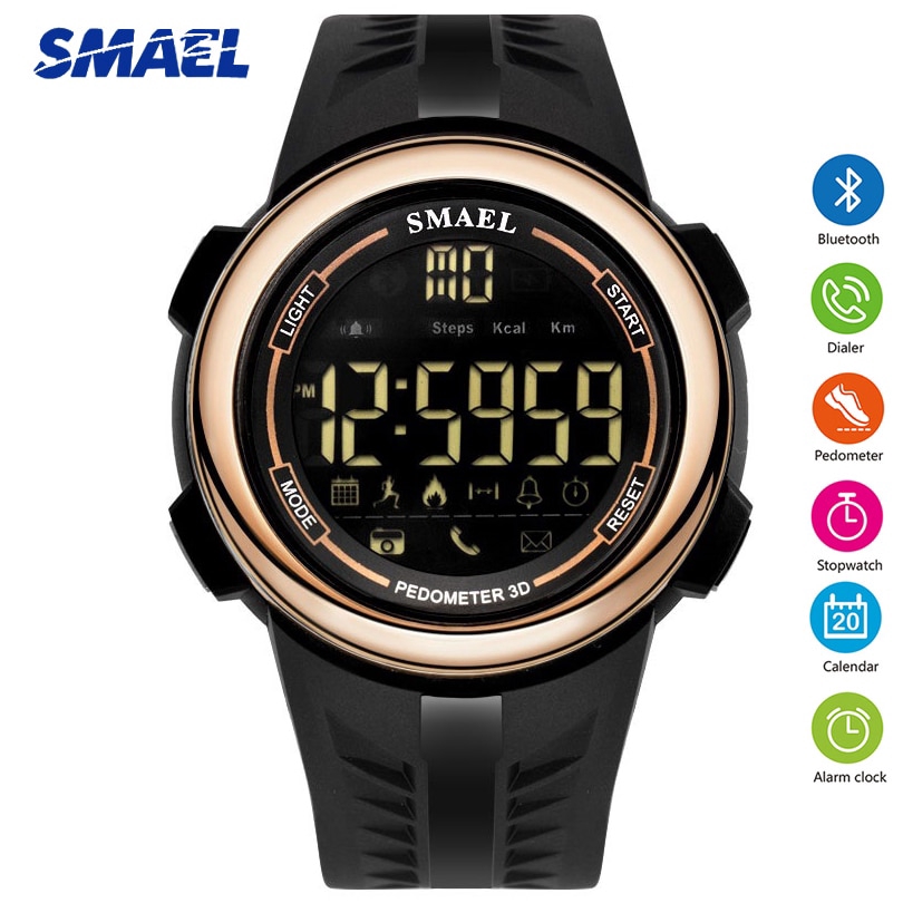 mens watch with backlight