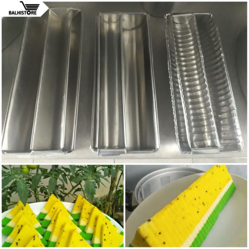 Cetakan Kue Bolu Semangka Kukus / Loyang Semangka