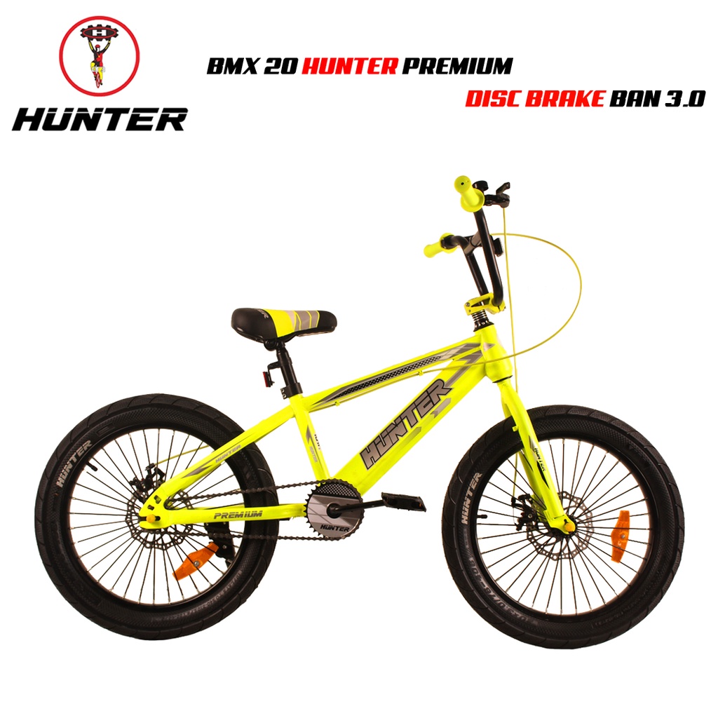SEPEDA BMX 20" HUNTER PREMIUM DISC BRAKE