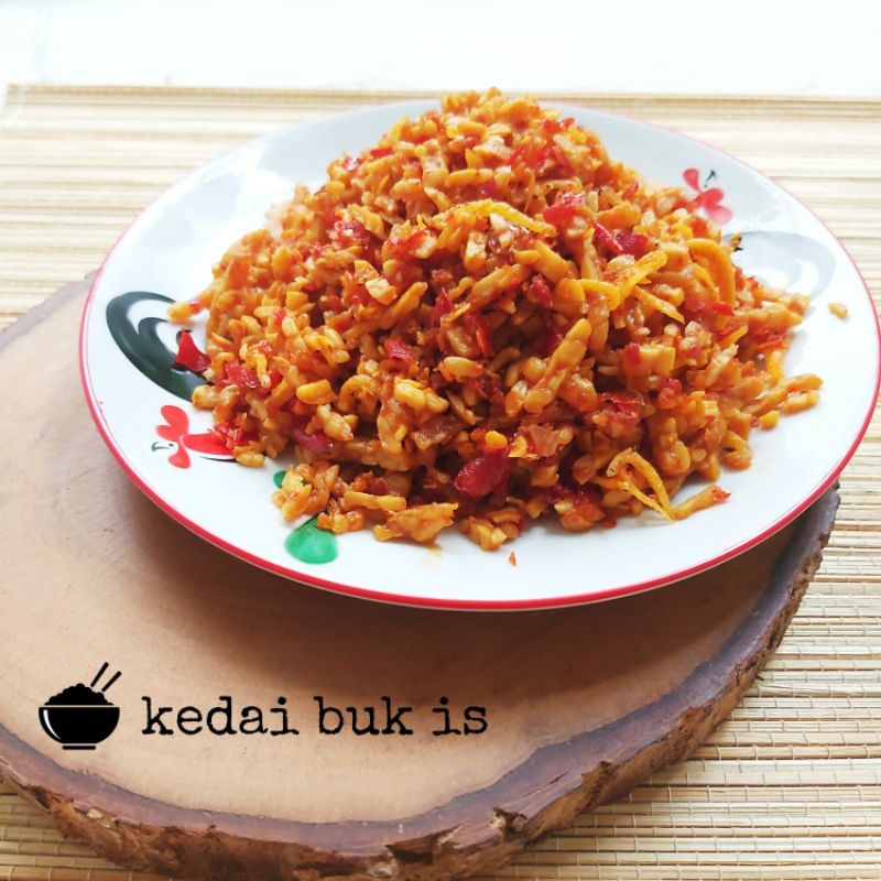 

kering tempe balado/balado tempe teri