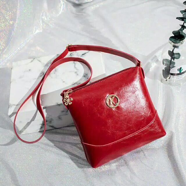 FYGALERY FYG1315 TAS SELEMPANG LOGO K SLING BAG FASHION 