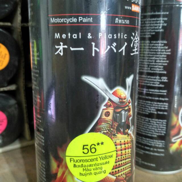 

CAT SAMURAI FLUORESCENT YELLOW(56**) kuning stabilo