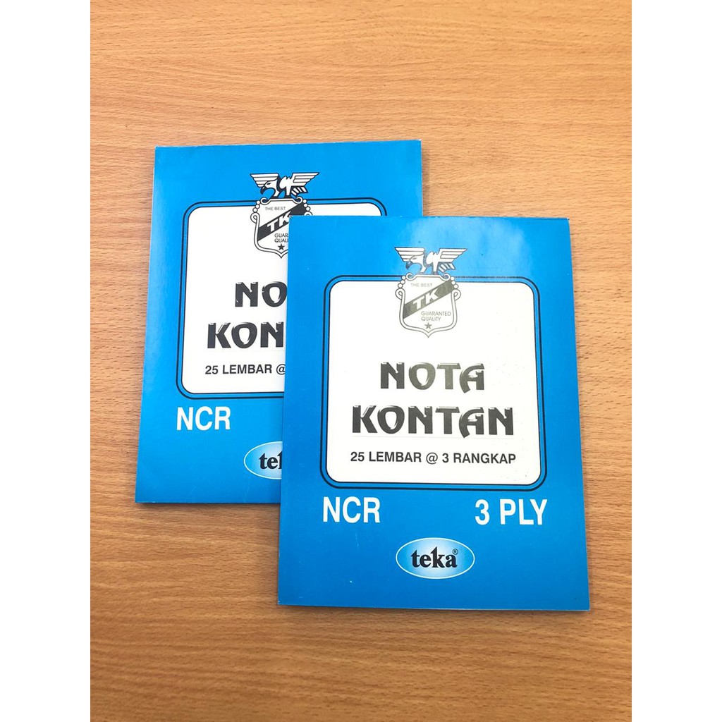 

TEKA NOTA BESAR 3X25 NCR