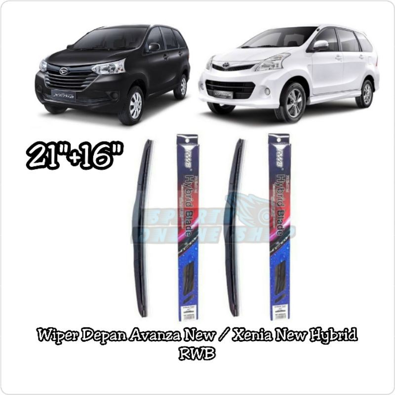 Wiper Depan Avanza New / Xenia New 2012-ON Hybrid Merk Rwb