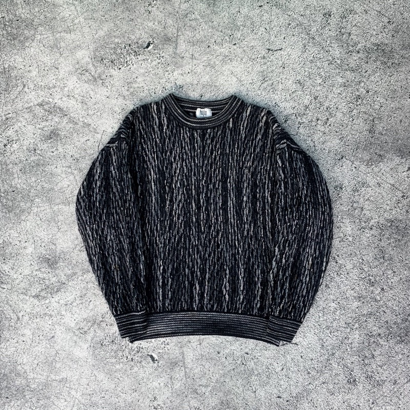 Modigliani 3D Italian Knitwear❗️THRIFT❗️Sweater Rajut Vintage Cardigan Premium Crop Oversize Second