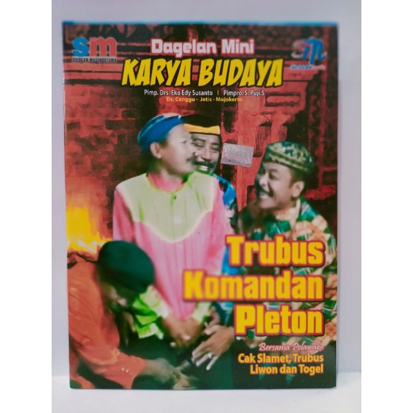 VCD original lawak karya budaya -trubus komendan pleton